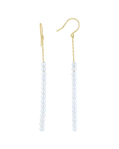 Effy Fine Jewelry 14k 3mm Pearl Earrings In White
