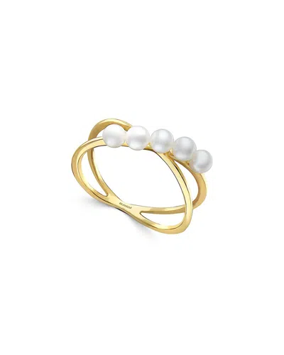 Effy Fine Jewelry 14k 3mm Pearl Ring In Gold