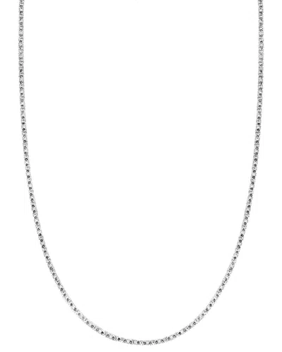 Effy Fine Jewelry 14k 4.08 Ct. Tw. Diamond Tennis Necklace In Metallic