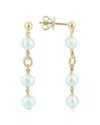 Effy Fine Jewelry 14k 4.5mm Pearl Earrings In Gold