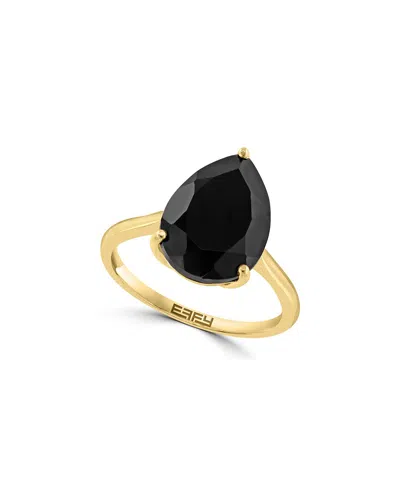 Effy Fine Jewelry 14k 5.35 Ct. Tw. Onyx Ring In Gold