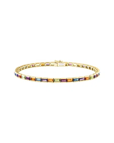 Effy Fine Jewelry 14k 6.00 Ct. Tw. Gemstone Bracelet In Multi