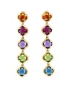 Effy Fine Jewelry 14k 6.06 Ct. Tw. Amethyst, London Blue Topaz, Madera  Citrine, Rhodolite, Peridot