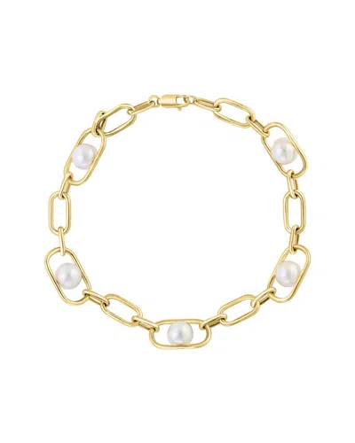 Effy Fine Jewelry 14k 6mm Pearl Bracelet In Gold