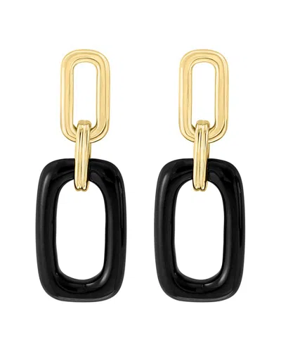 Effy Fine Jewelry 14k 8.18 Ct. Tw. Onyx Earrings In Multi