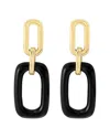 Effy Fine Jewelry 14k 8.18 Ct. Tw. Onyx Earrings In Multi