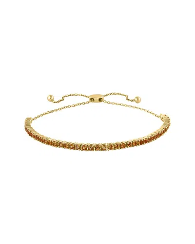 Effy Fine Jewelry 14k Over Silver 1.15 Ct. Tw. Citrine Bracelet