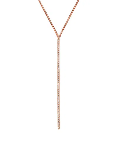 Effy Fine Jewelry 14k Rose Gold 0.14 Ct. Tw. Diamond Necklace