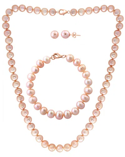 Effy Fine Jewelry 14k Rose Gold  7.3mm Pearl Set In Pink