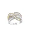 Effy Fine Jewelry 14k Tri-tone 1.39 Ct. Tw. Diamond Ring
