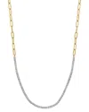 Effy Fine Jewelry 14k Two-tone 1.95 Ct. Tw. Lab-grown Diamond Necklace