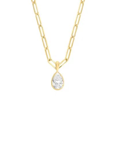 EFFY FINE JEWELRY GOLD OVER SILVER 1.96 CT. TW. LAB-GROWN DIAMOND NECKLACE