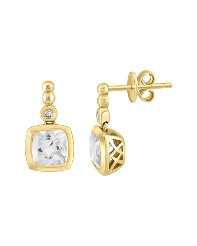 Effy Fine Jewelry Plated 1.65 Ct. Tw. White Topaz In Gold