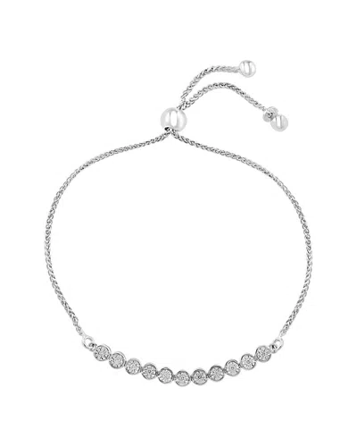 Effy Fine Jewelry Silver 0.09 Ct. Tw. Diamond Bracelet