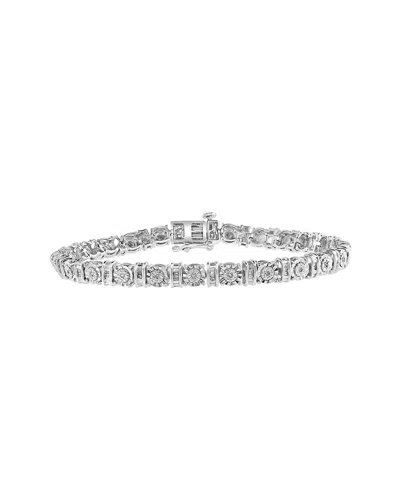 Effy Fine Jewelry Silver 0.22 Ct. Tw. Diamond Bracelet