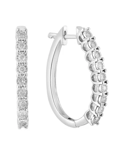 Effy Fine Jewelry Silver 0.23 Ct. Tw. Diamond Earrings