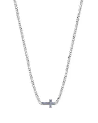 Effy Fine Jewelry Silver 0.36 Ct. Tw. White Sapphire Necklace