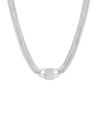 Effy Fine Jewelry Silver 0.39 Ct. Tw. Diamond Necklace In Gray