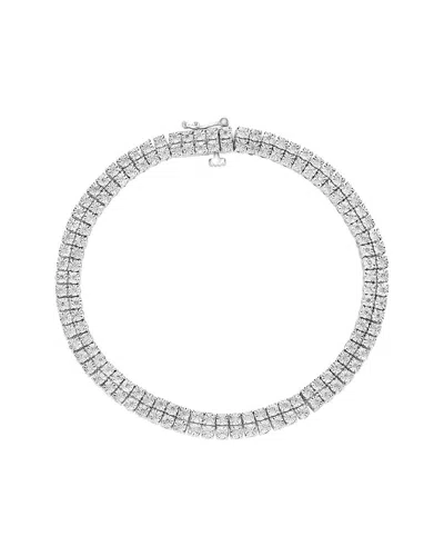 Effy Fine Jewelry Silver 0.50 Ct. Tw. Diamond Bracelet In Metallic