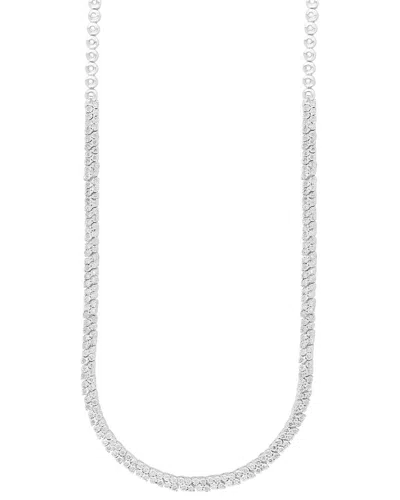 Effy Fine Jewelry Silver 0.94 Ct. Tw. Diamond Necklace