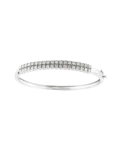 Effy Fine Jewelry Silver 0.96 Ct. Tw. Diamond Bracelet In Metallic