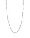 EFFY FINE JEWELRY EFFY FINE JEWELRY SILVER 0.99 CT. TW. DIAMOND NECKLACE