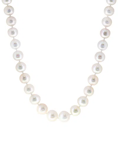Effy Fine Jewelry Silver 11mm Pearl Necklace In White