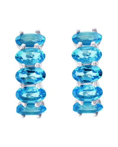 Effy Fine Jewelry Silver 2.70 Ct. Tw. London Blue Topaz Earrings