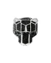 Effy Fine Jewelry Silver 3.63 Ct. Tw. Black Spinel Cz Ring