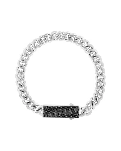 Effy Fine Jewelry Silver 3.77 Ct. Tw. Black Spinel Bracelet