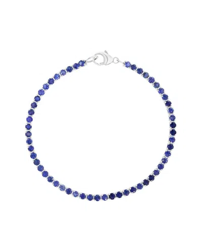 Effy Fine Jewelry Silver 4.18 Ct. Tw. Sapphire Bracelet In Neutral