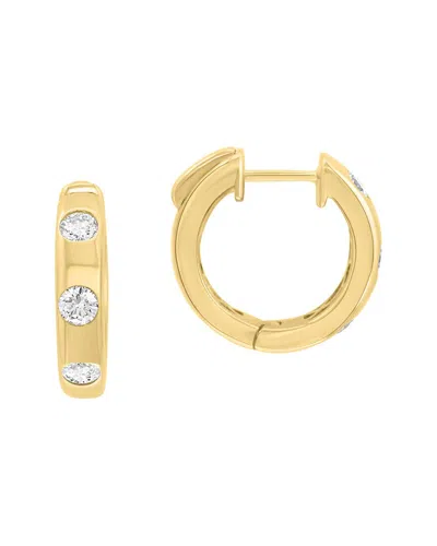 Effy Fine Jewelry 14k 0.70 Ct. Tw. Lab-grown Diamond Earrings In Gold