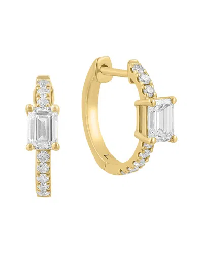 Effy Fine Jewelry 14k 0.78 Ct. Tw. Lab-grown Diamond Earrings In Gold