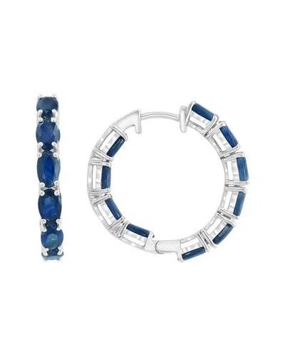 Effy Fine Jewelry 14k 5.51 Ct. Tw. Sapphire Earrings In Blue