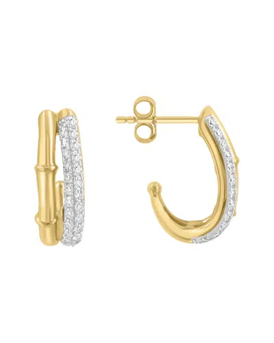 Effy Fine Jewelry 14k 0.49 Ct. Tw. Diamond Earrings In Multi