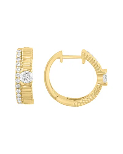 Effy Fine Jewelry 14k 0.71 Ct. Tw. Diamond Earrings In Gold