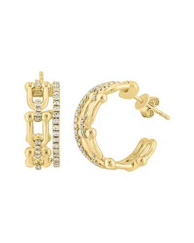 EFFY FINE JEWELRY EFFY FINE JEWELRY 14K 0.39 CT. TW. DIAMOND EARRINGS