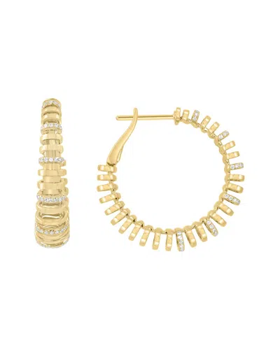 Effy Fine Jewelry 14k 0.23 Ct. Tw. Diamond Earrings In Gold