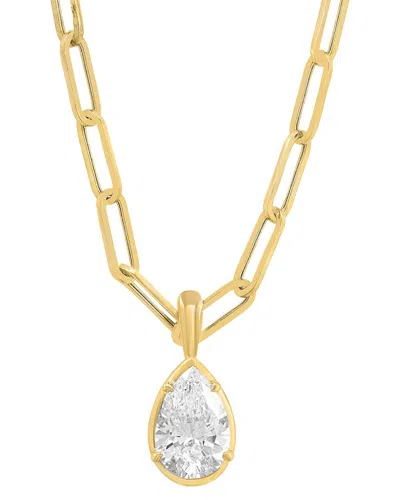 Effy Fine Jewelry 14k 2.00 Ct. Tw. Lab-grown Diamond Necklace In Multi
