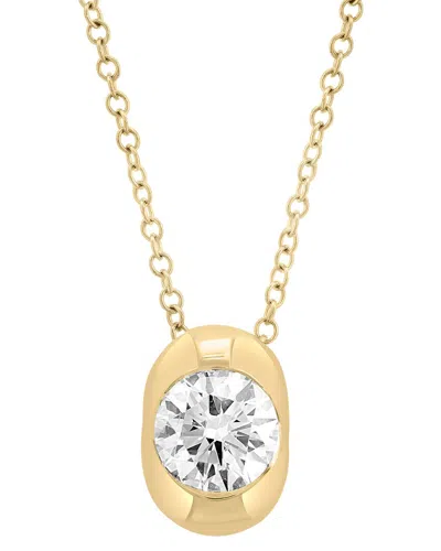 Effy Fine Jewelry 14k 1.50 Ct. Tw. Lab-grown Diamond Necklace In Gold