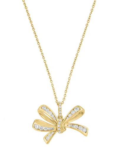 Effy Fine Jewelry 14k 0.58 Ct. Tw. Diamond Necklace In White