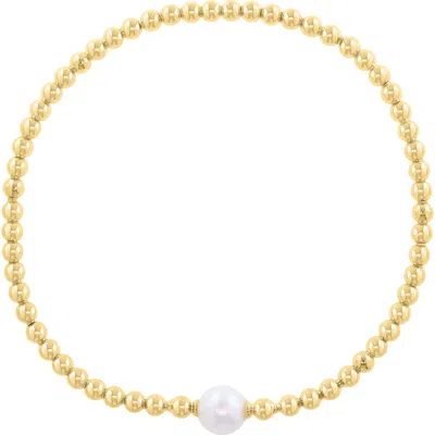 Effy Freshwater Pearl Beaded Bracelet In Gold