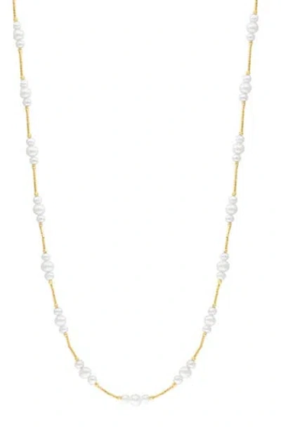 Effy Freshwater Pearl Beaded Necklace In Gold