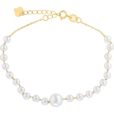 Effy Freshwater Pearl Chain Bracelet In White