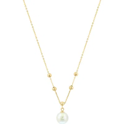 Effy Freshwater Pearl Pendant Necklace In Orange