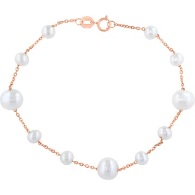 Effy Freshwater Pearl Station Bracelet In Gold