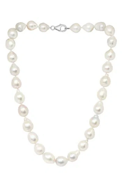 Effy Freshwater Pearl Strand Necklace In White Gold