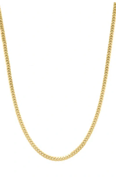 Effy Gold Plated 925 Sterling Silver Curb Chain Necklace