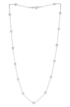 Effy Grey Freshwater Pearl Beaded Station Necklace In Grey