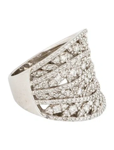 Pre-owned Effy Jewelry 14k 1.05ctw Diamond Band In Multi